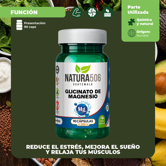 Cápsulas de Glicinato de Magnesio