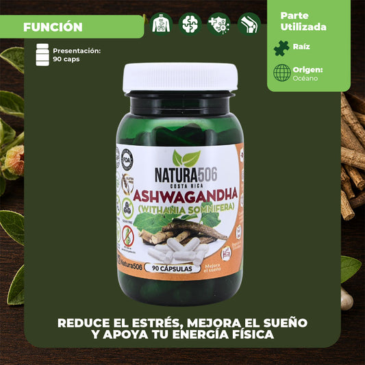 Cápsulas de Ashwagandha