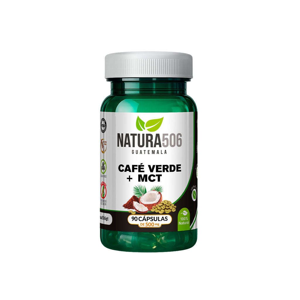 Cápsulas de Café Verde + MCT