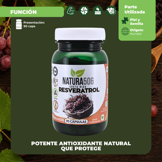 Cápsulas de Resveratrol