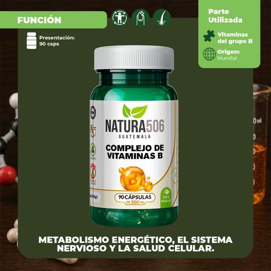 Cápsulas Complejo de Vitaminas B