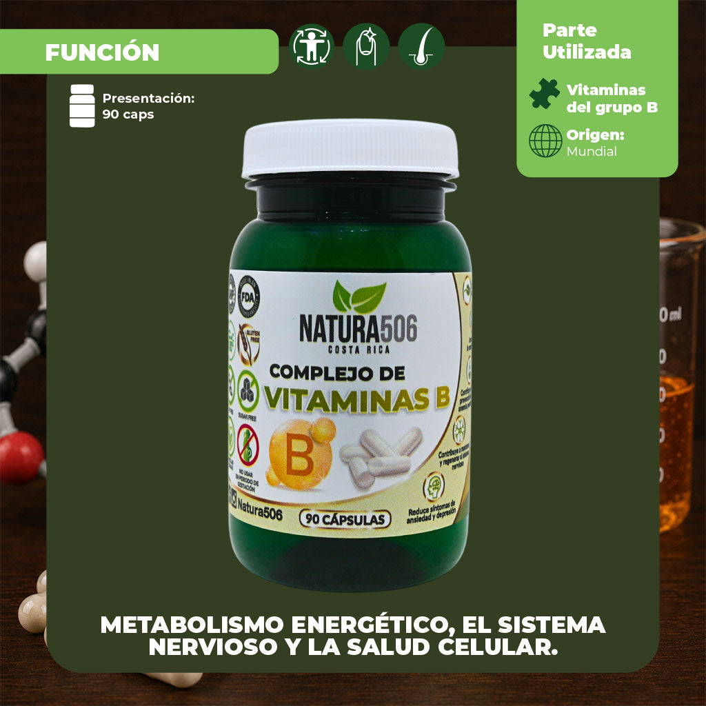 Cápsulas Complejo de Vitaminas B