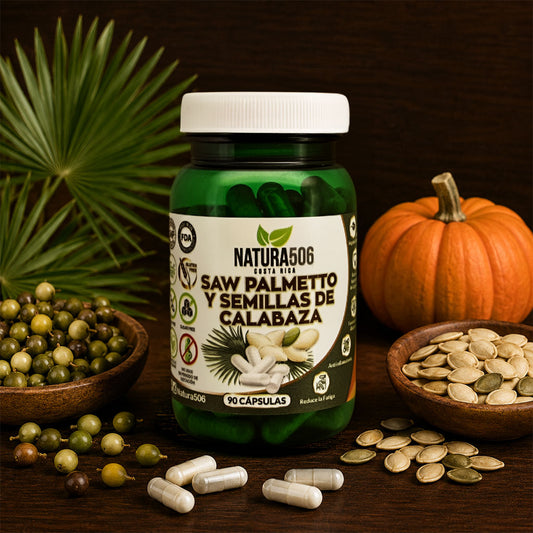 Cápsulas Saw Palmetto y Semillas de Calabaza