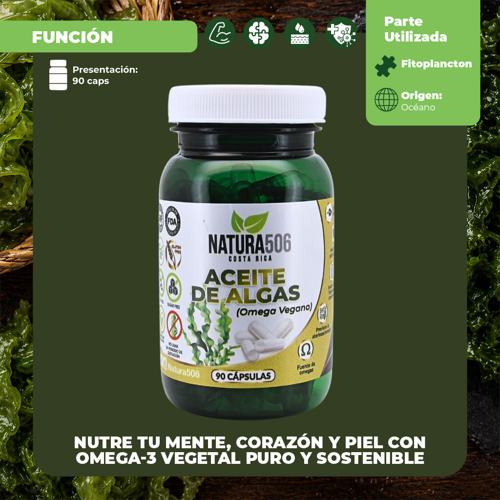 Cápsulas de Aceite de Algas