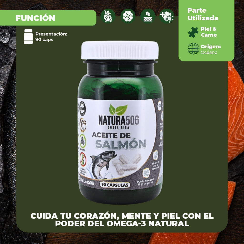 Cápsulas de Aceite de Salmón