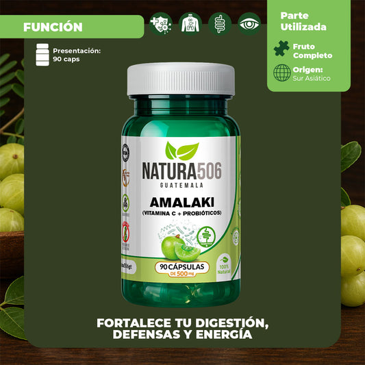 Cápsulas de Amalaki + Probióticos