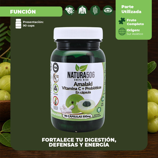 Cápsulas de Amalaki + Probióticos