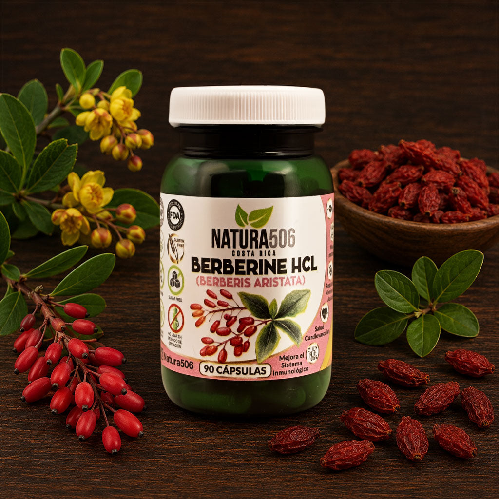 Cápsulas de Berberine HCL