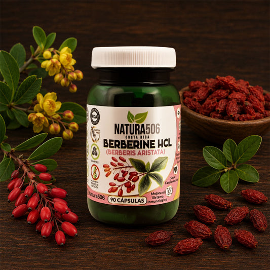 Cápsulas de Berberine HCL