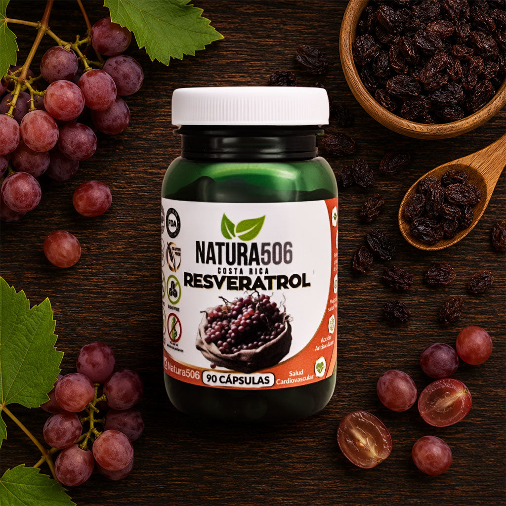 Cápsulas de Resveratrol