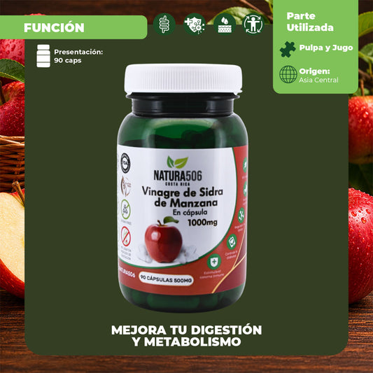 Cápsulas de Vinagre de Sidra de Manzana